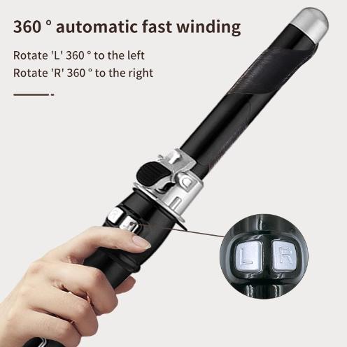 LCD Temperature Controlled Automatic Hair Curler - New Star Living