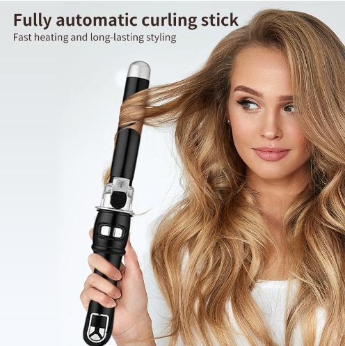LCD Temperature Controlled Automatic Hair Curler - New Star Living