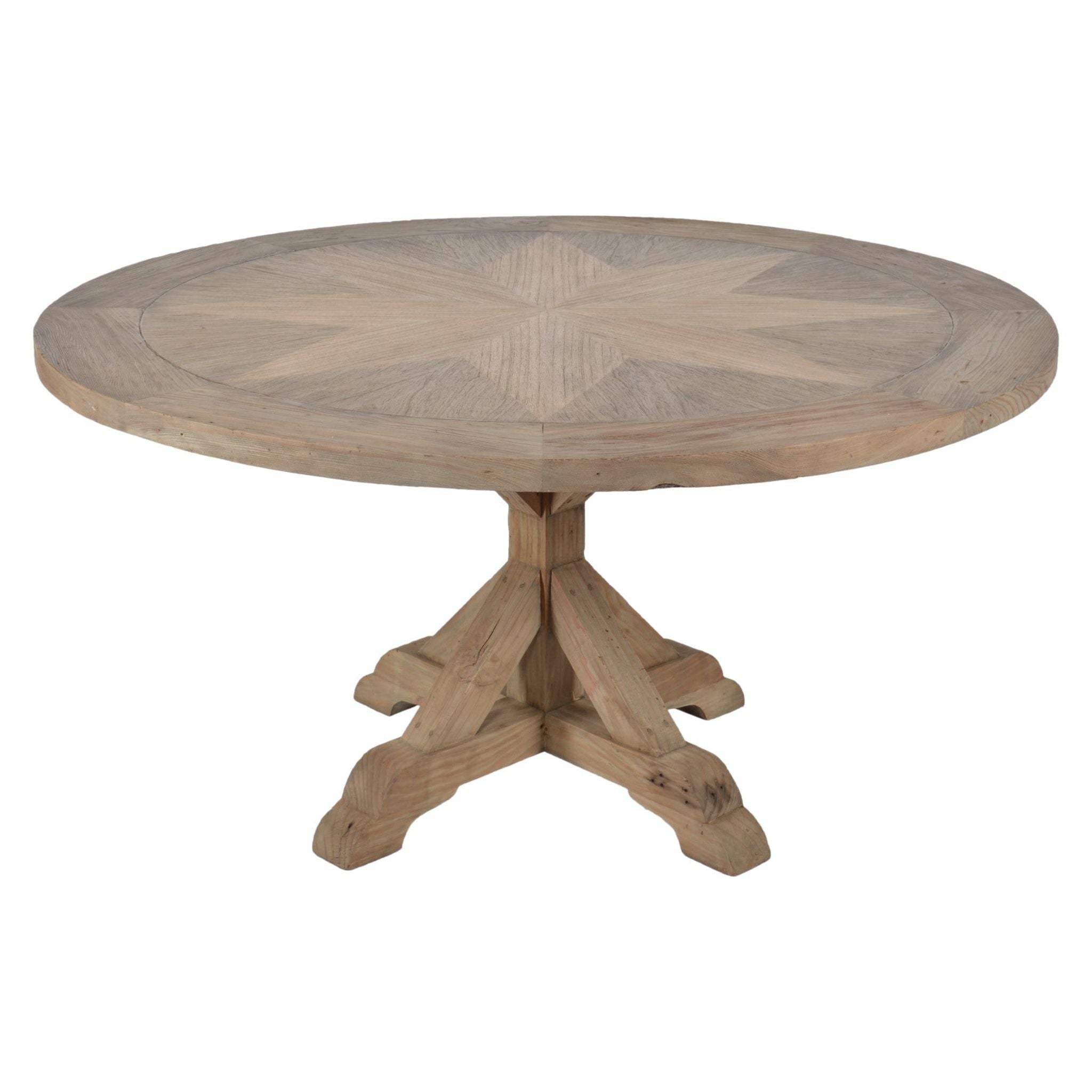 AFD Home  Inverness Farmhouse 60'' Round Dining Table - New Star Living