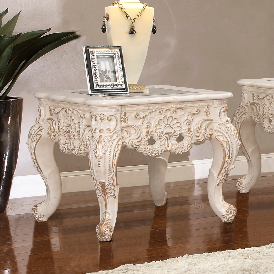 Homey Design HD-998I - END TABLE - New Star Living