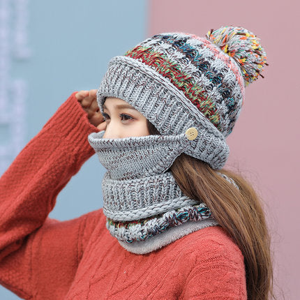 Korean winter knitted hat - New Star Living
