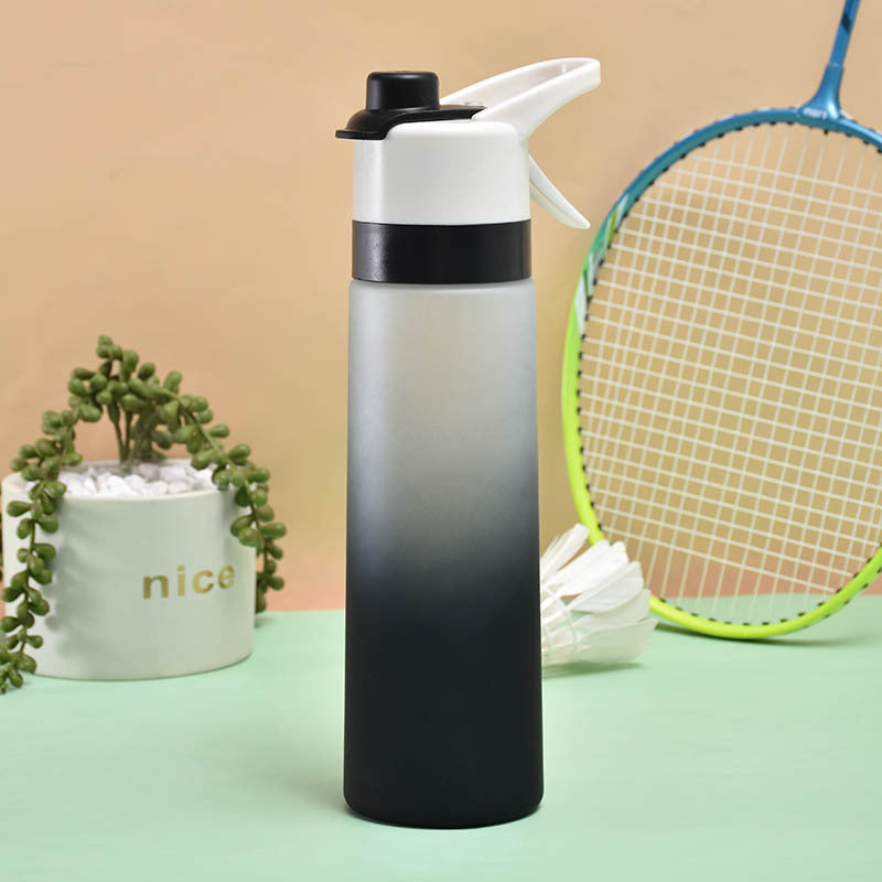 Spray Water Bottle For Girls Outdoor Sport Fitness Water Cup Large Capacity Spray Bottle Drinkware Travel Bottles Kitchen Gadgets - New Star Living