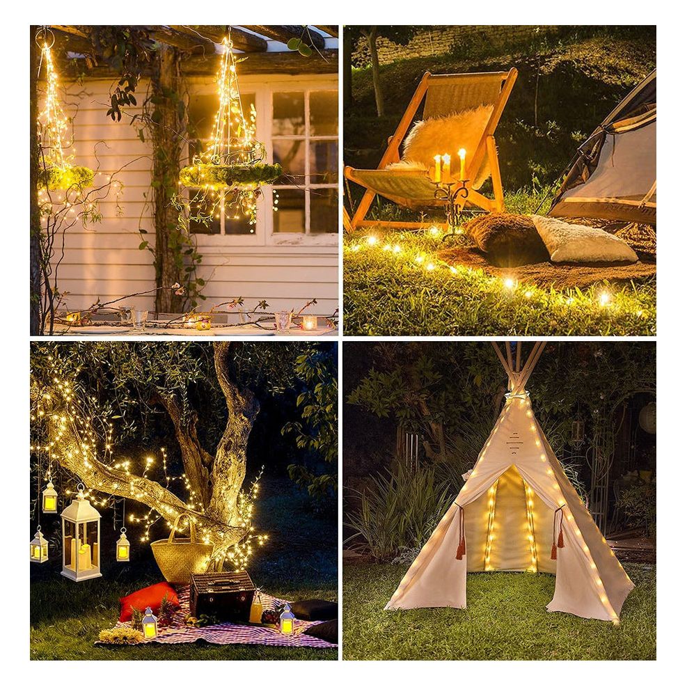 USB Smart Bluetooth Led Copper Wire String Light App Control Christmas Tree Decor New Year Fairy Light Garland Christmas Decoration - New Star Living