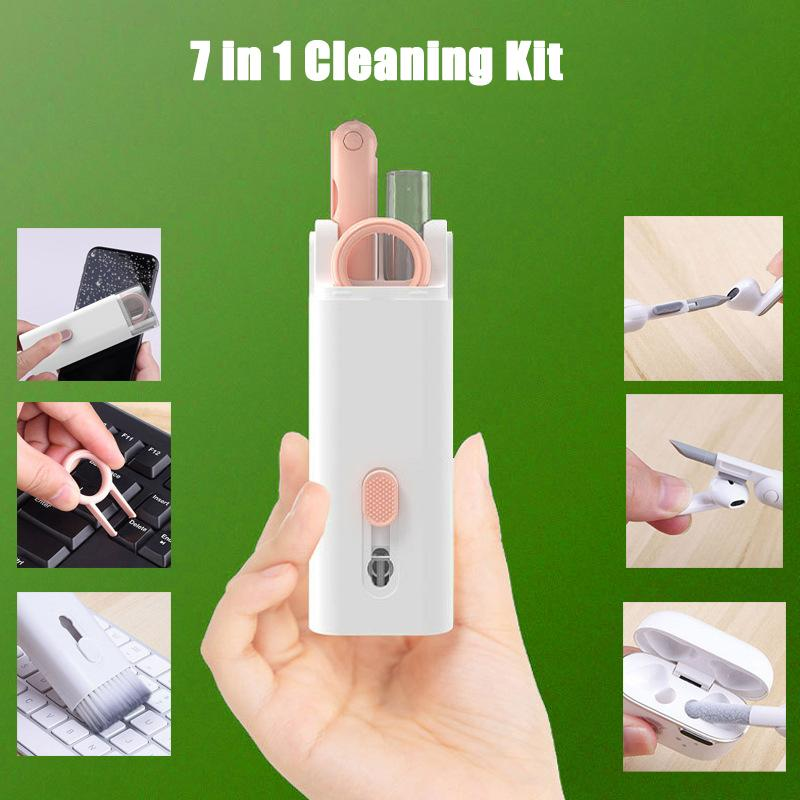 Multifunctional Bluetooth Headset Cleaning Pen Set Keyboard Cleaner Cleaning Tools Cleaner Keycap Puller Kit - New Star Living