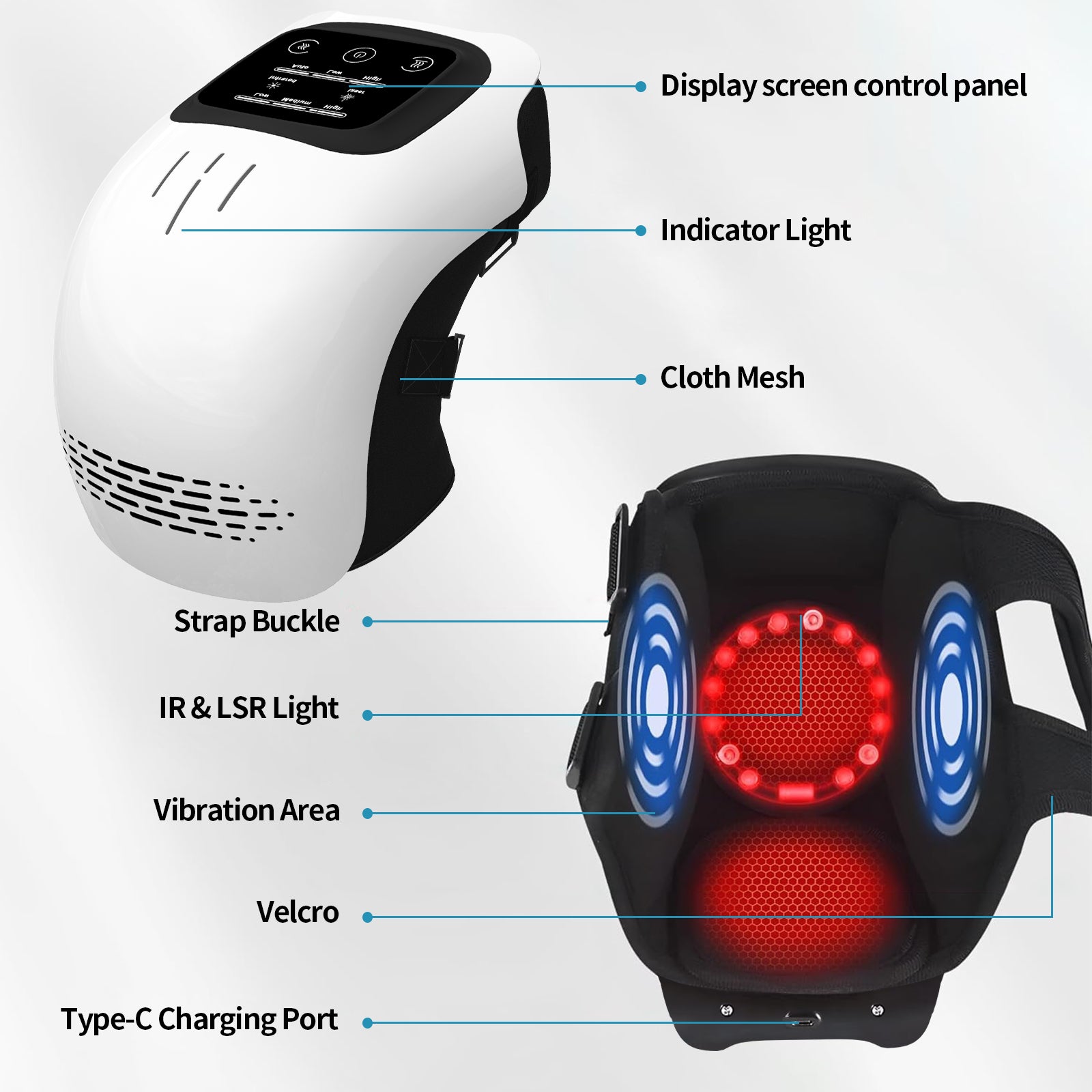 Intelligent Knee Massager Electric Knee Physiotherapy - New Star Living