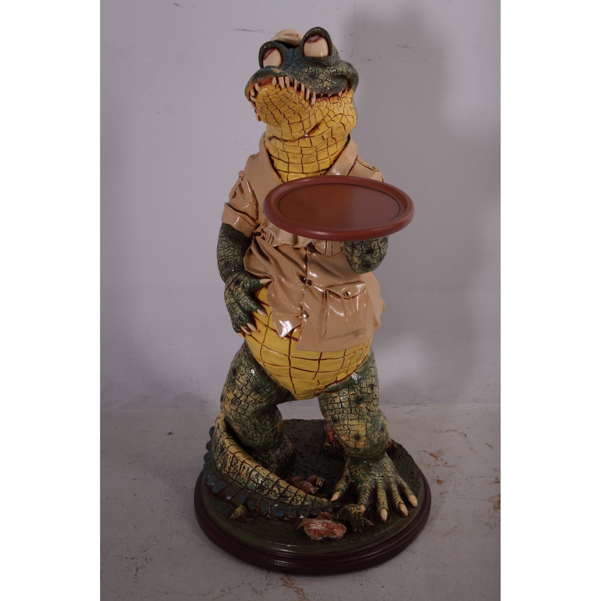 AFD Home  Crocodile Butler with Tray 39" - New Star Living