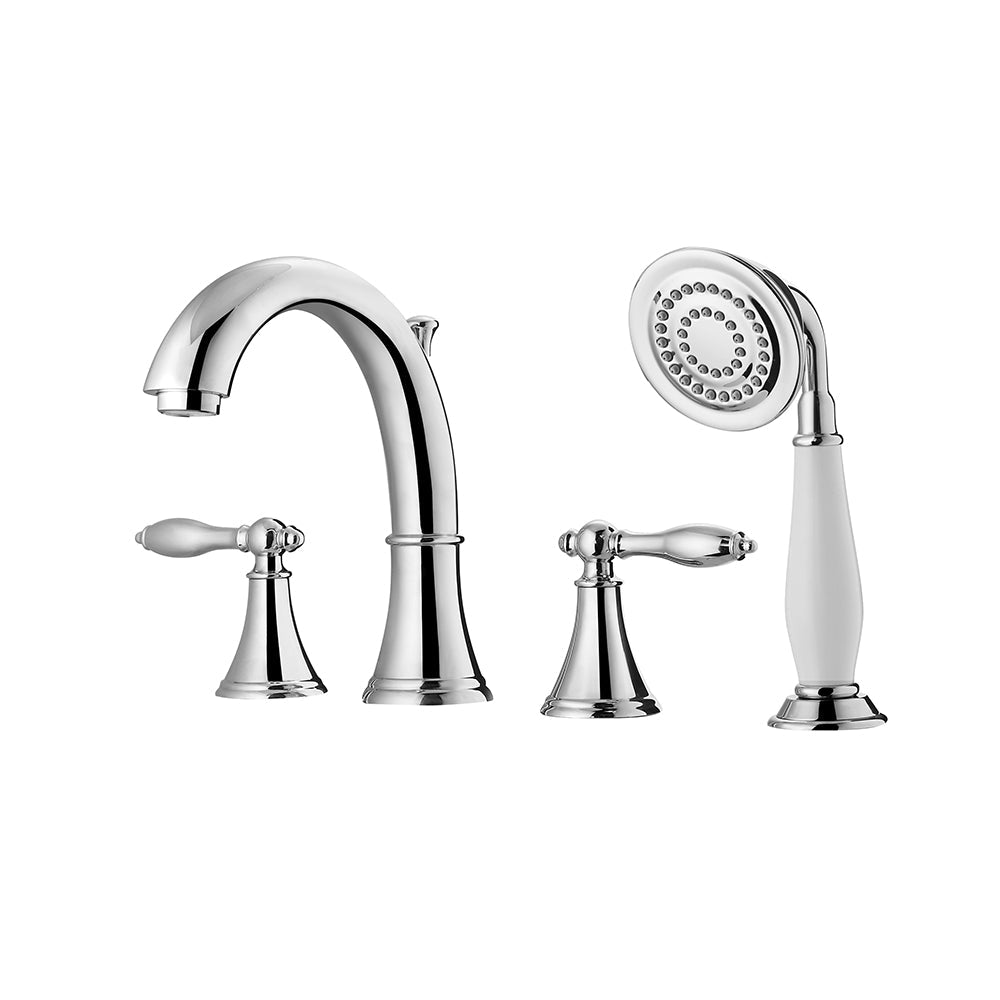 Vinnova Design Julius Roman Tub Faucet with Hand Held Shower - New Star Living