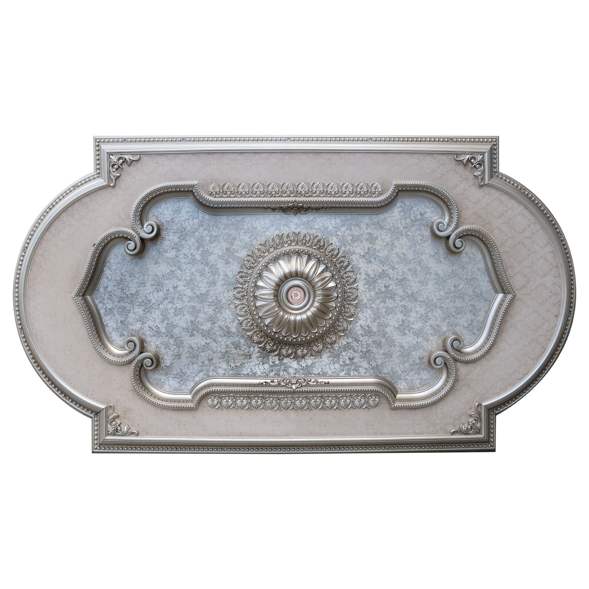 AFD Home  Champagne Rectangular Chandelier Ceiling Medallion 94 inches - New Star Living