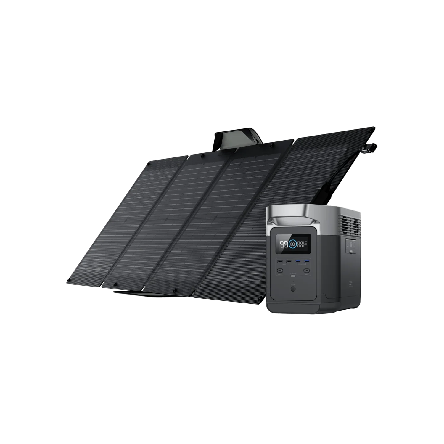 EcoFlow DELTA 2 Portable Power Station + 110W Portable Solar Panel - New Star Living