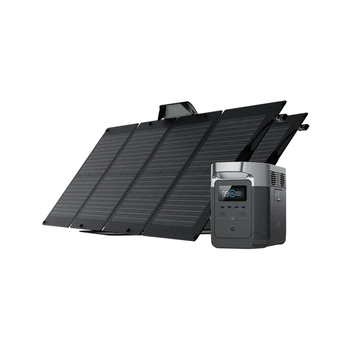 EcoFlow DELTA 2 Portable Power Station + 110W Portable Solar Panel - New Star Living