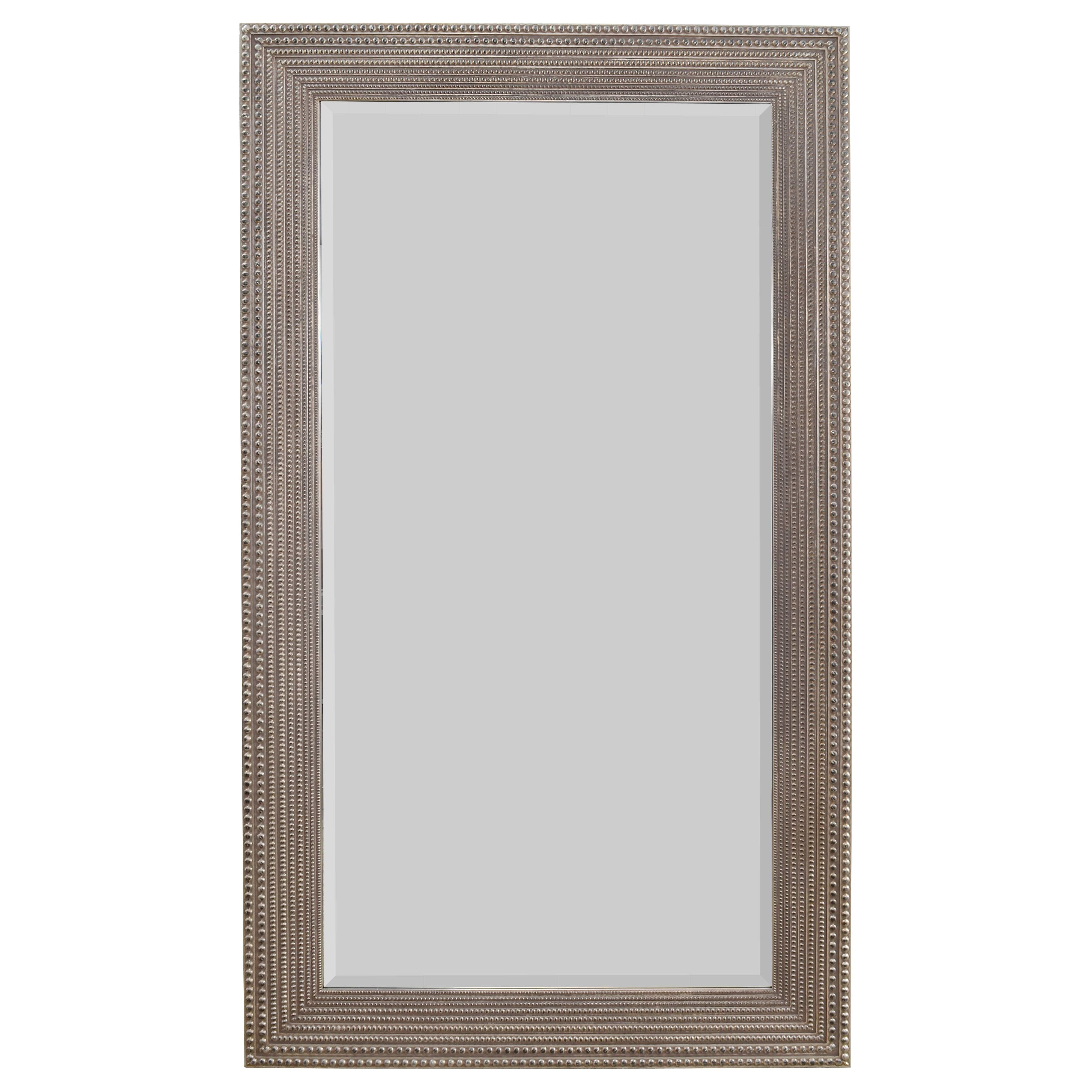AFD Home  Beaded Mirror Silver - New Star Living