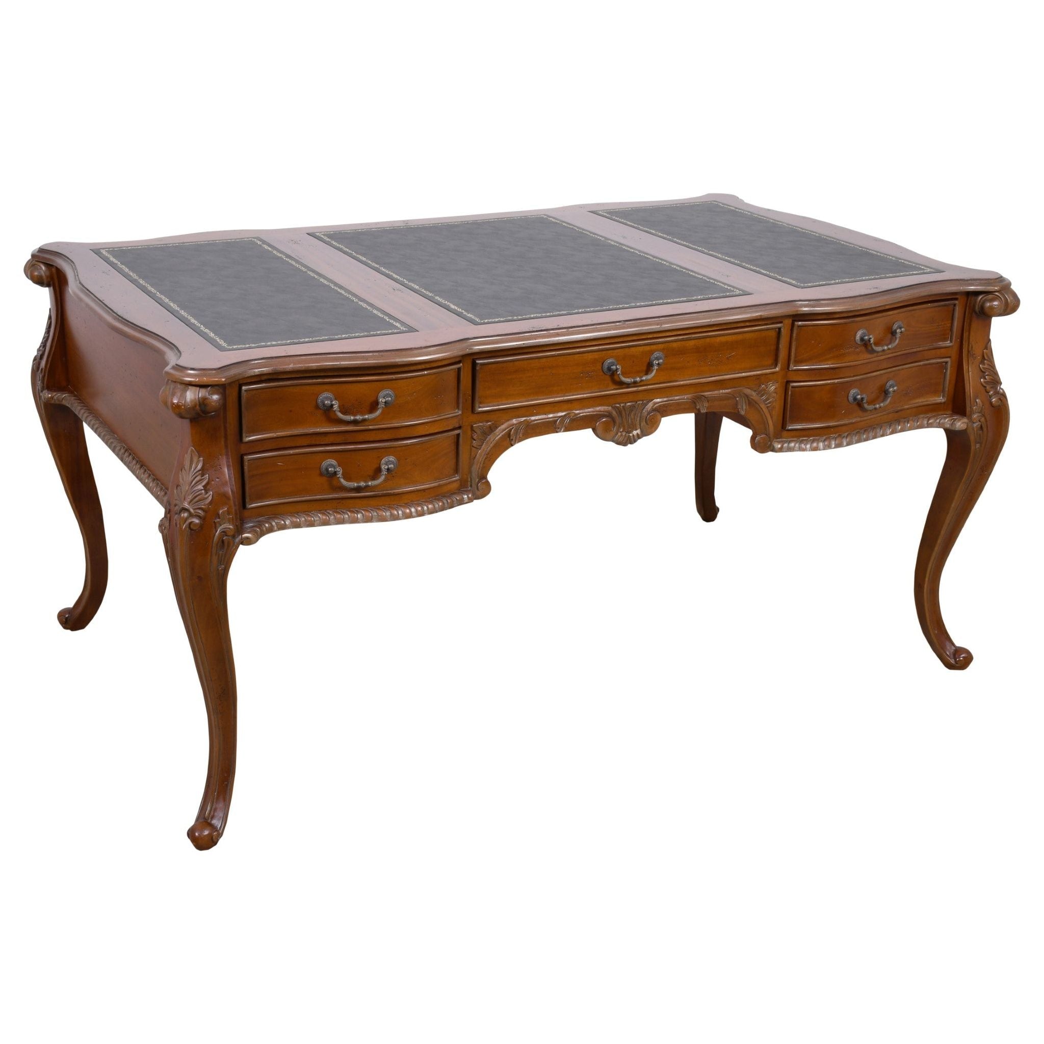 AFD Home  Large Mahogany Writing Desk - New Star Living