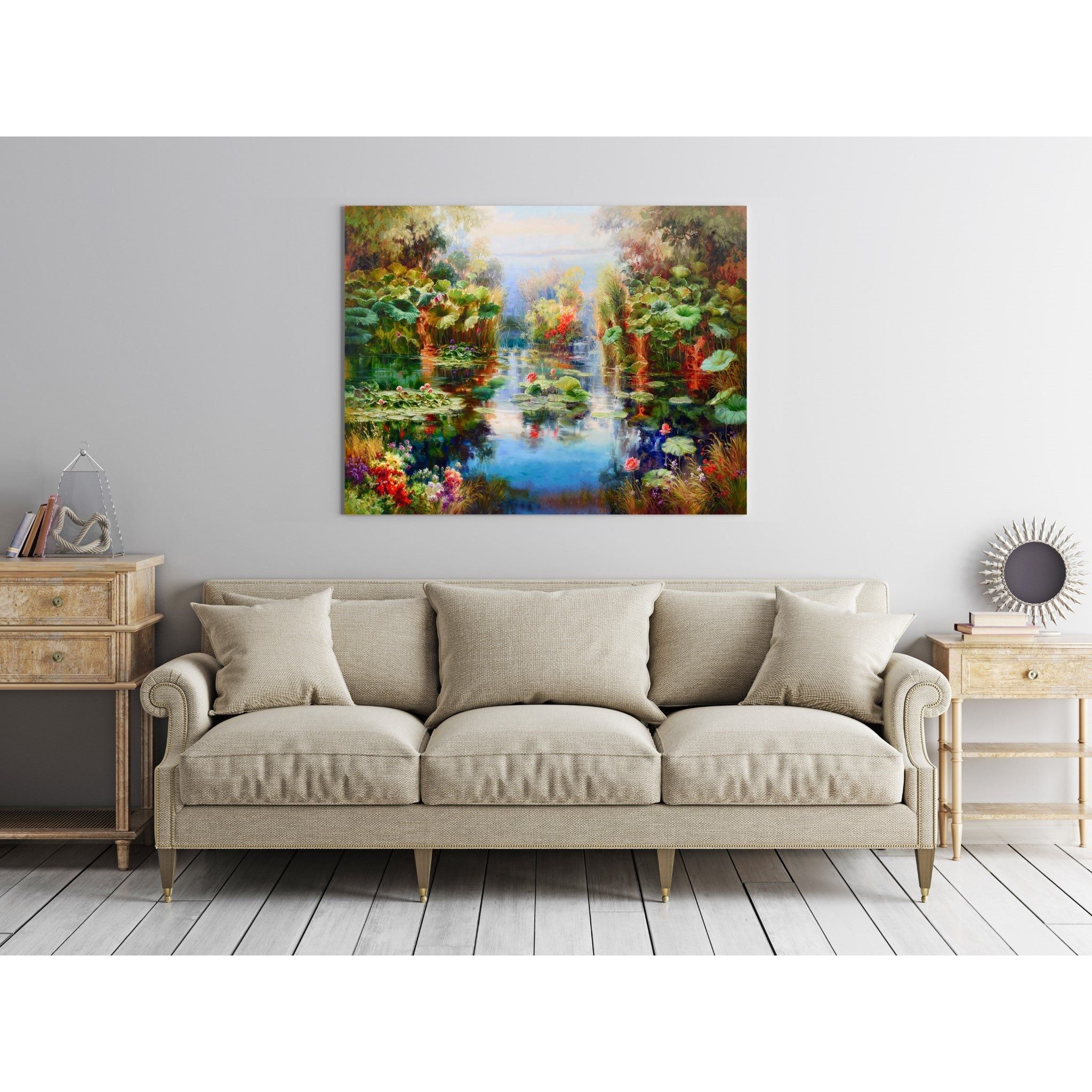 AFD Home  Enchanting Pond Diptych - New Star Living
