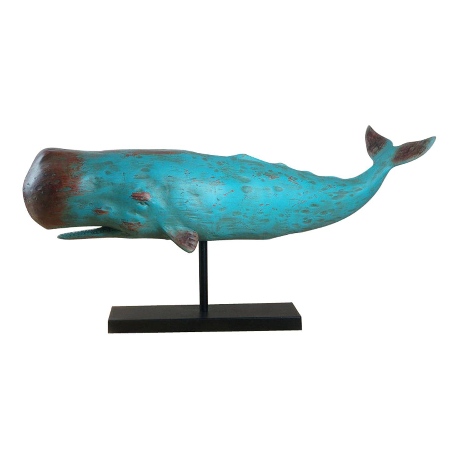 AFD Home  Blue Whale on Metal Base - New Star Living