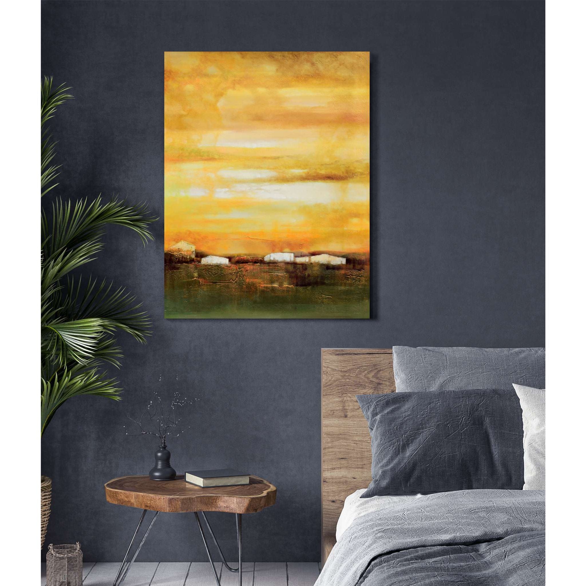 AFD Home  Abstract Field B Gallery Wrap - New Star Living