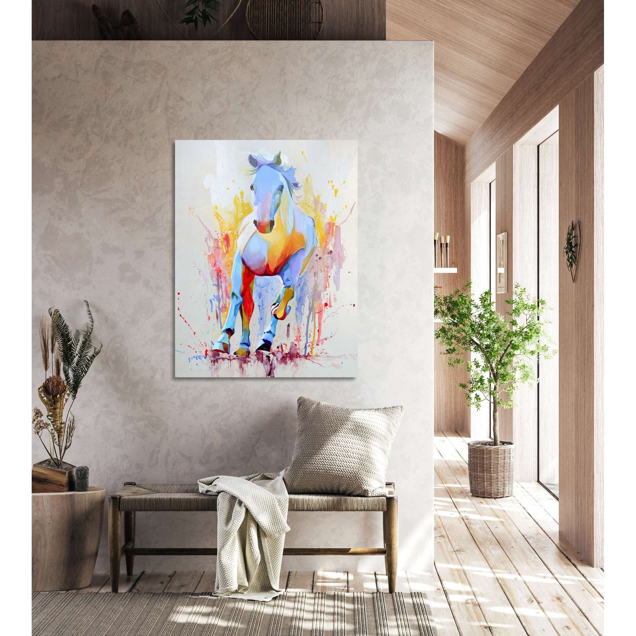 AFD Home  Vibrant Horse Gallery Wrap - New Star Living