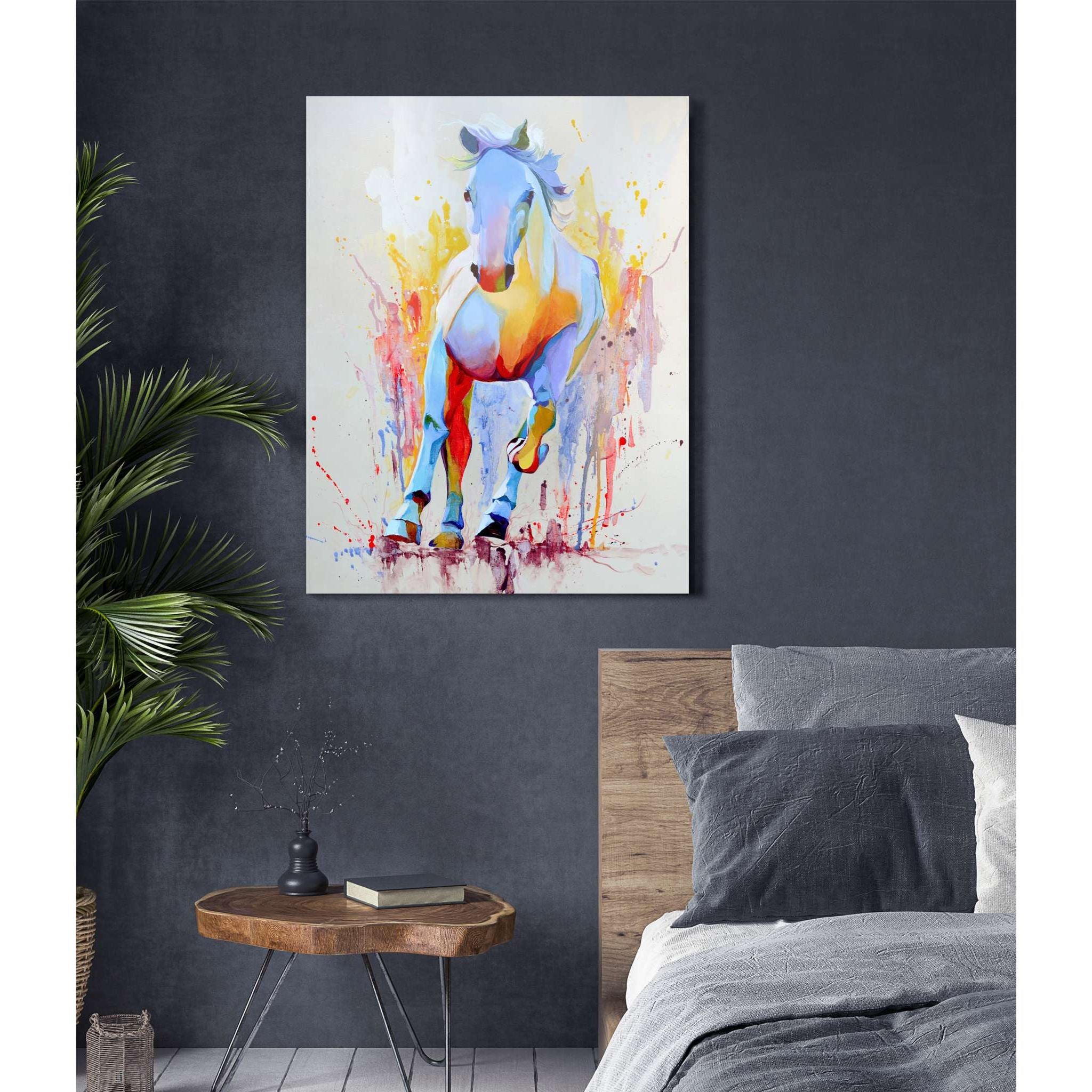 AFD Home  Vibrant Horse Gallery Wrap - New Star Living