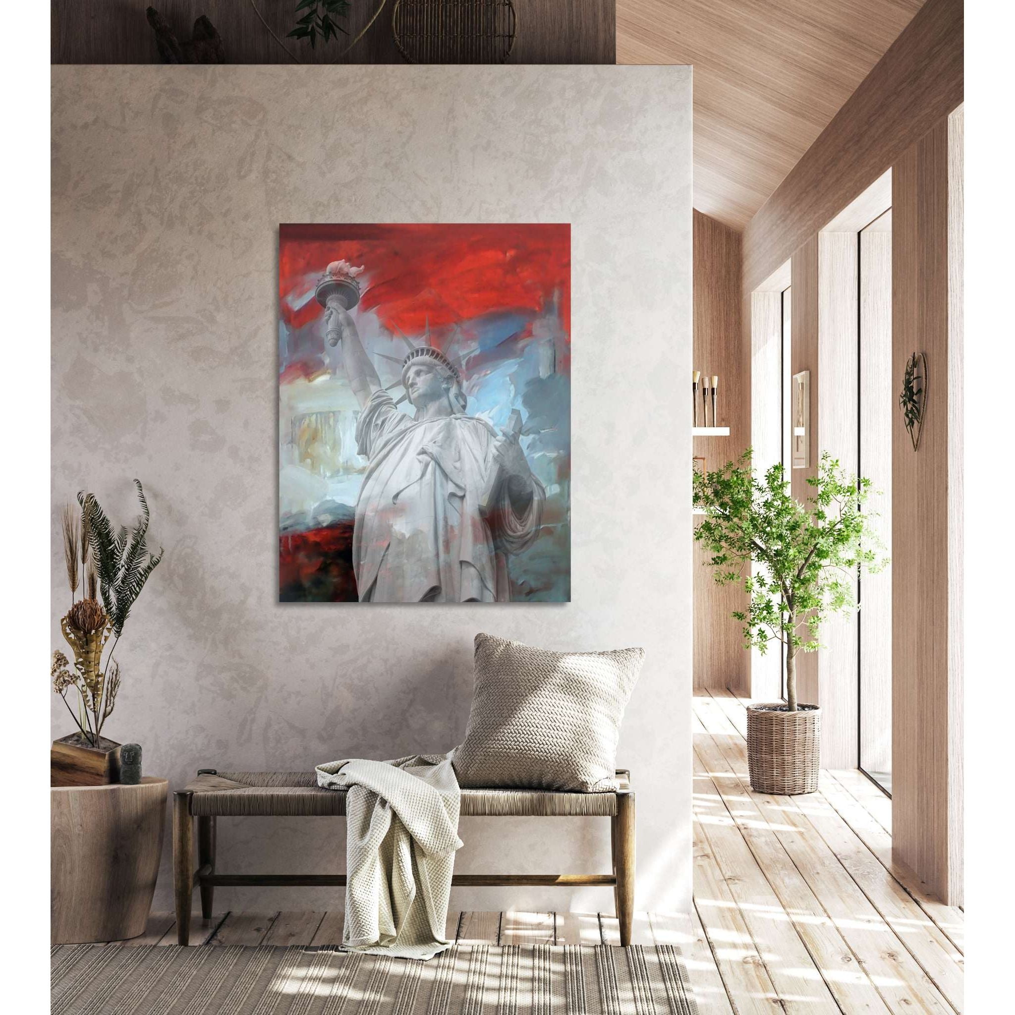 AFD Home  Statue of Liberty Gallery Wrap - New Star Living