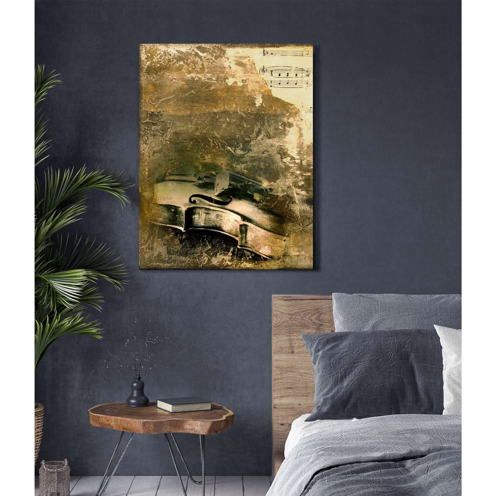 AFD Home  Abstract Violin Gallery Wrap - New Star Living