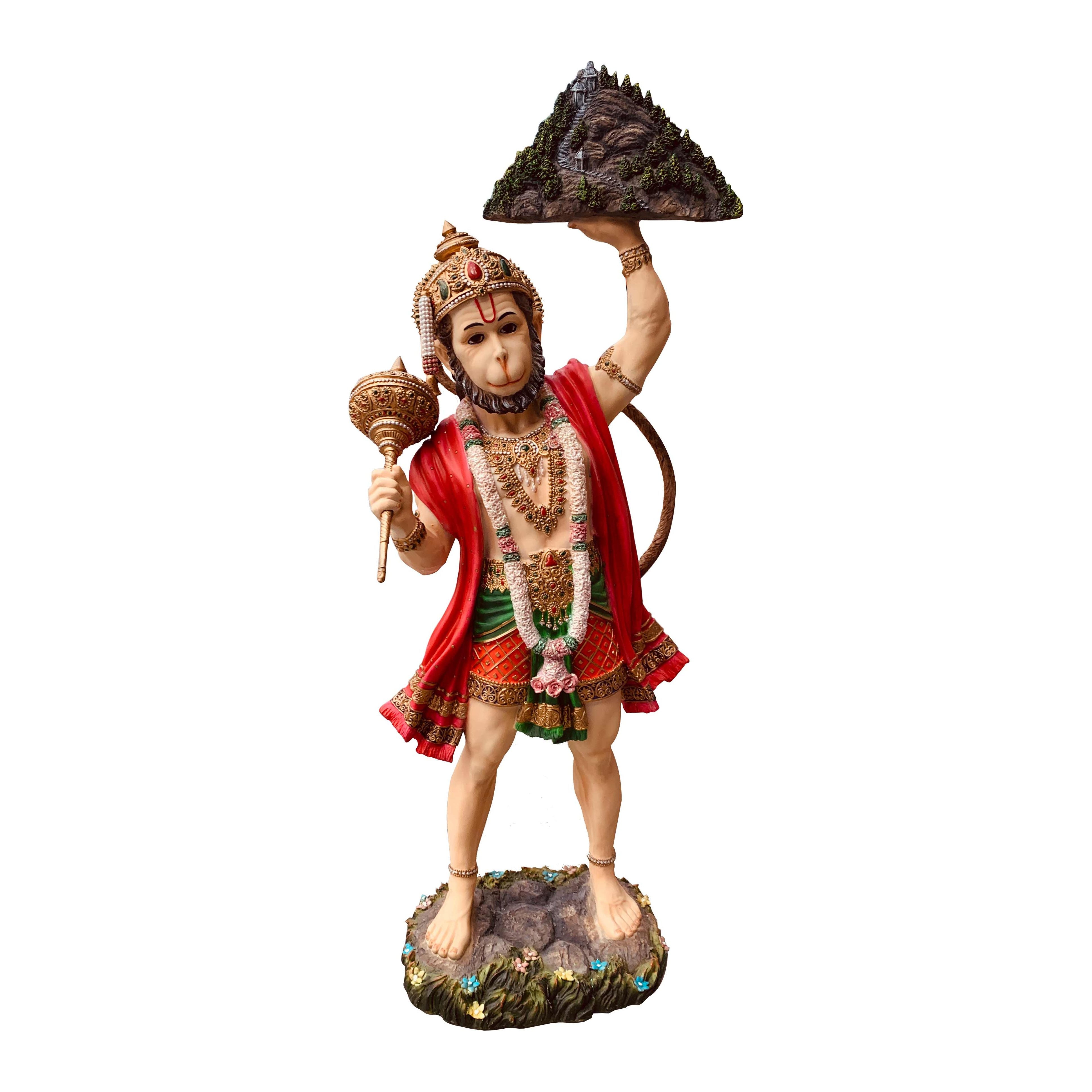 AFD Home  Hanuman Hindu Spiritual God Sculpture - New Star Living