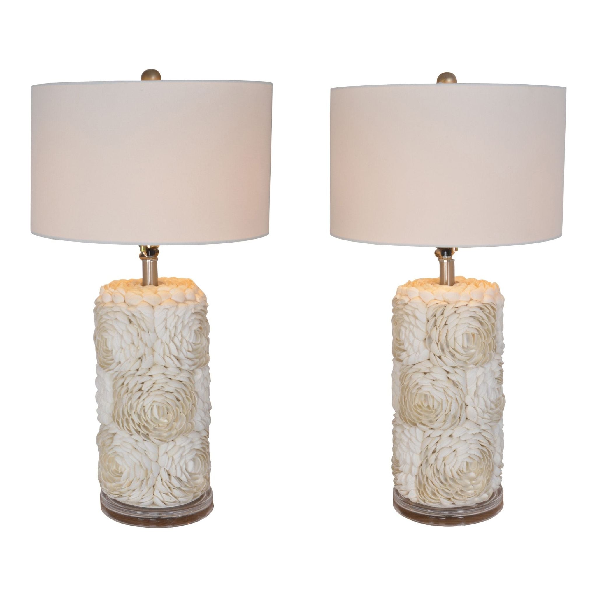AFD Home  Pair of Shell Lamps - New Star Living
