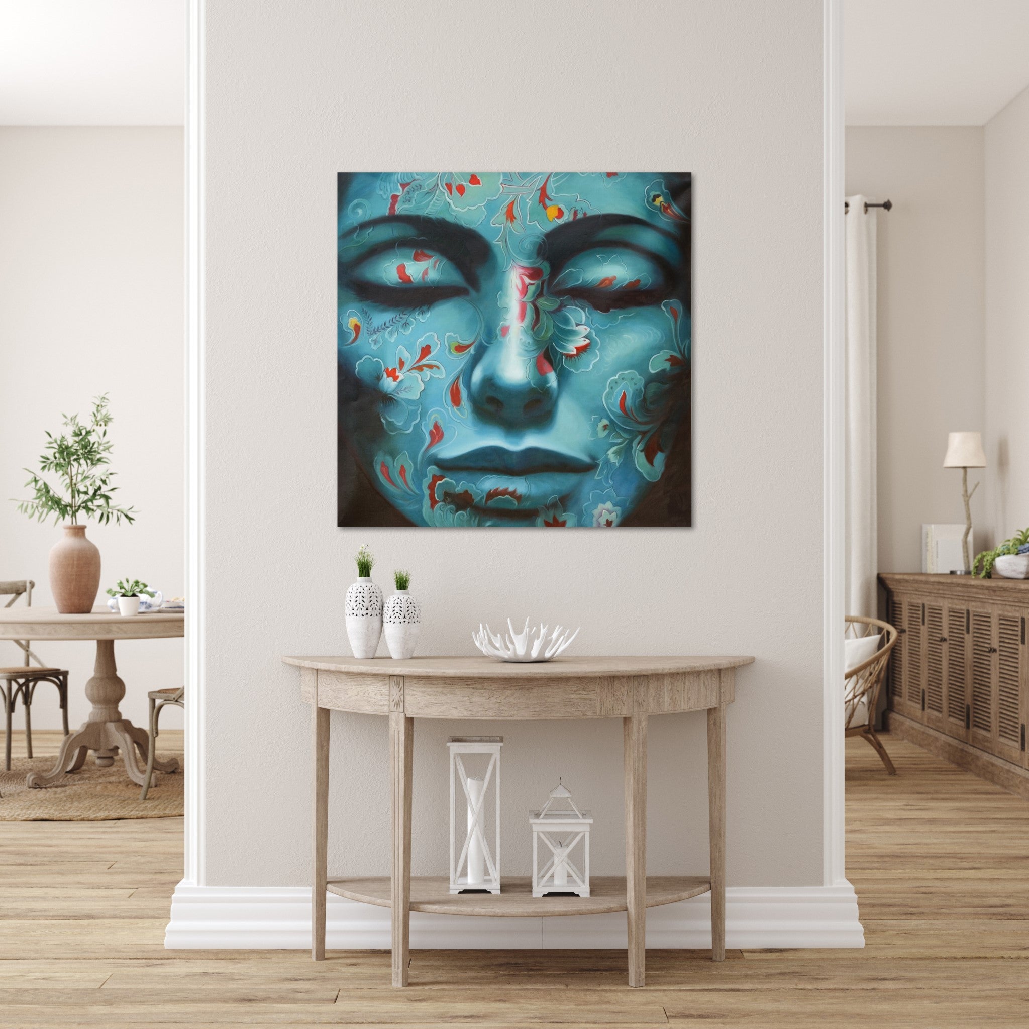 AFD Home  Blue Avatar Goddess Gallery Wrap - New Star Living