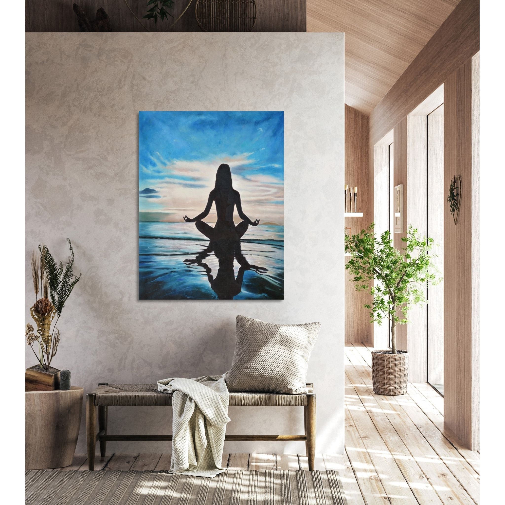 AFD Home  Yoga at Sunrise Gallery Wrap - New Star Living