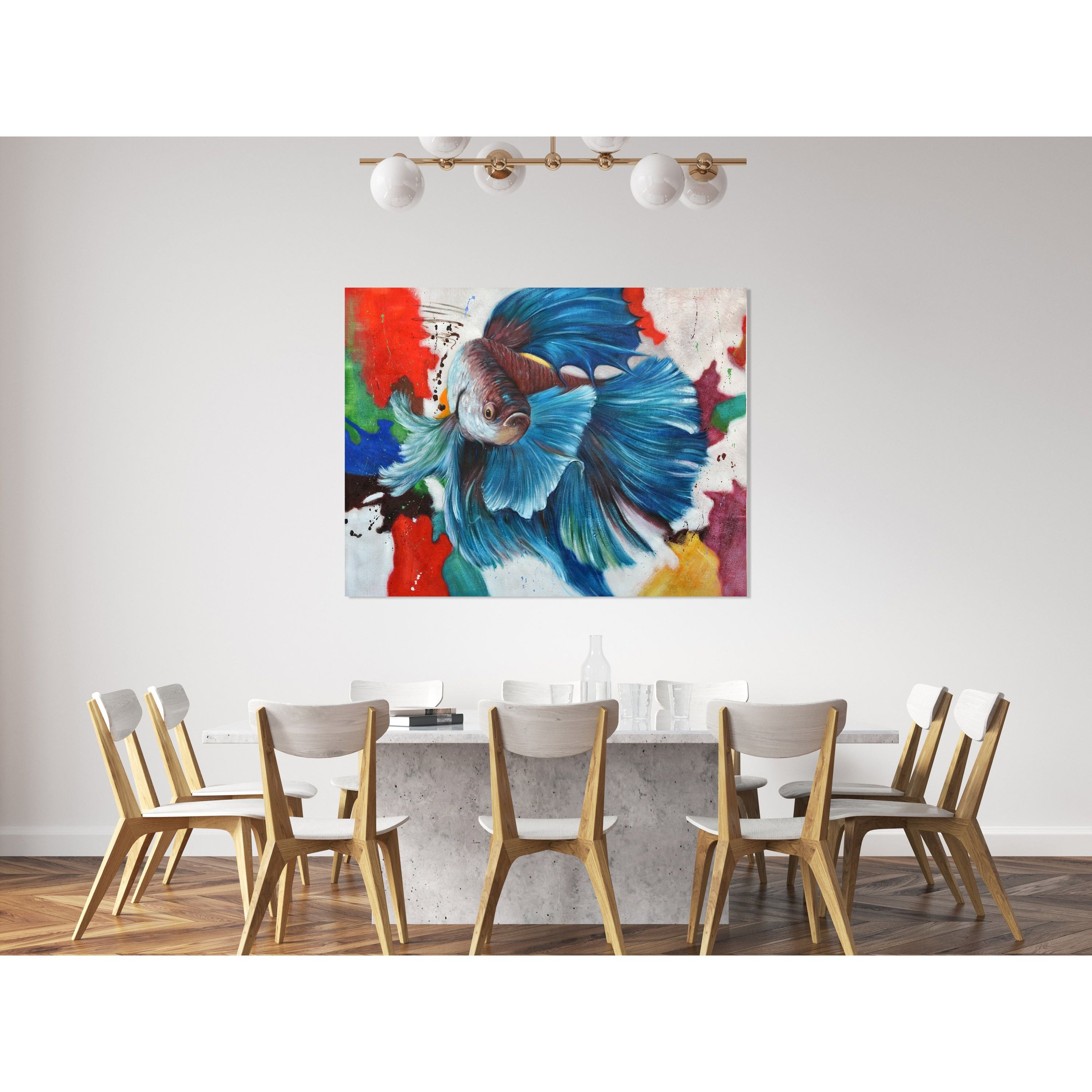 AFD Home  Fish Color Background - New Star Living