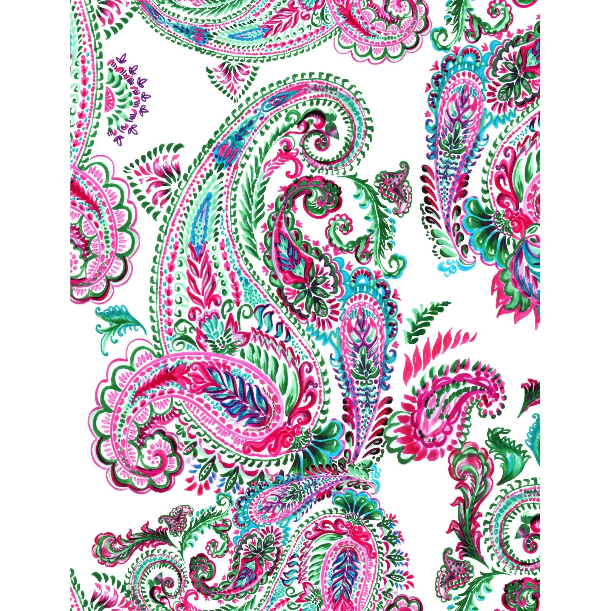 AFD Home  Paisley Pattern Watercolor Ii - New Star Living