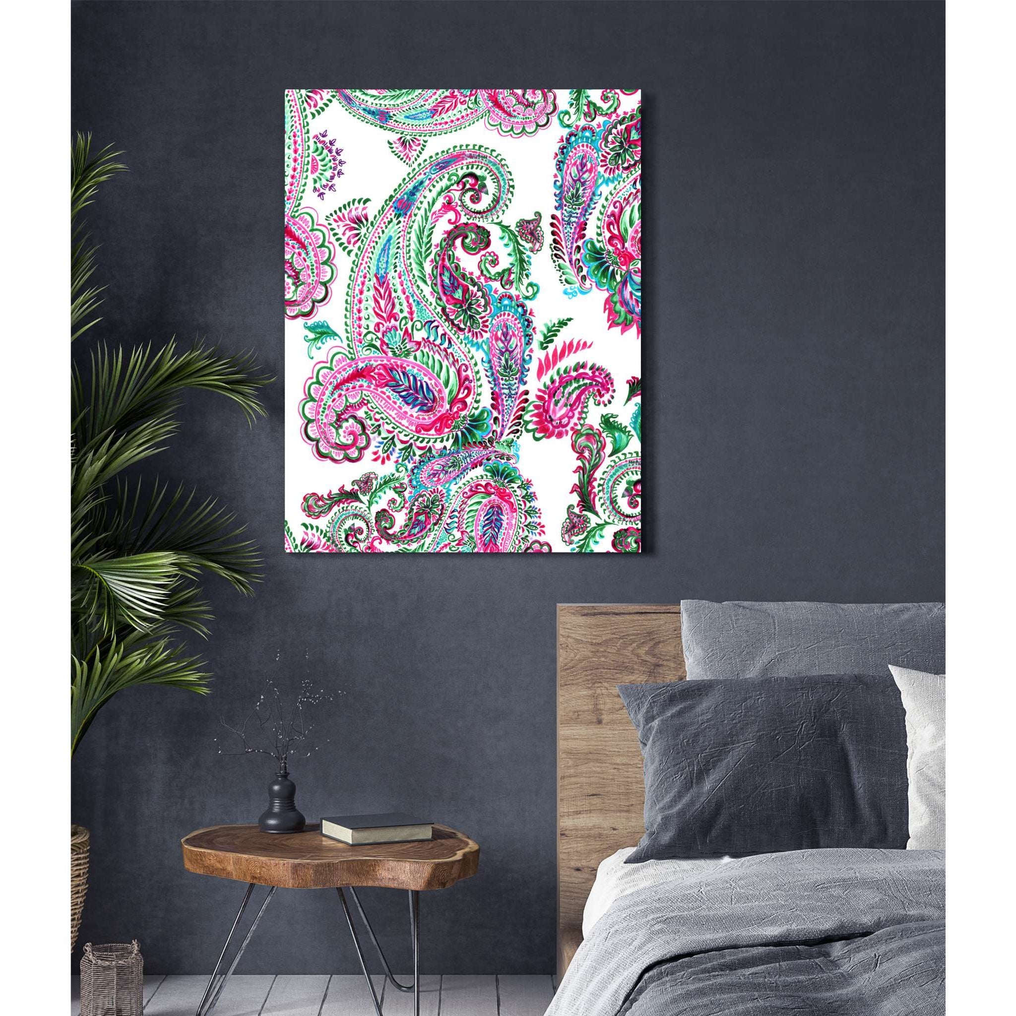 AFD Home  Paisley Pattern Watercolor Ii - New Star Living