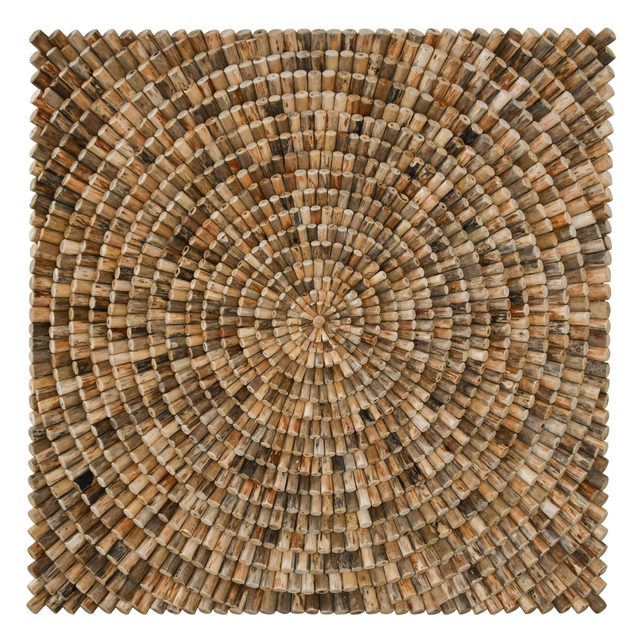 AFD Home  Wood Wall Art Large Square 60 Inch - New Star Living