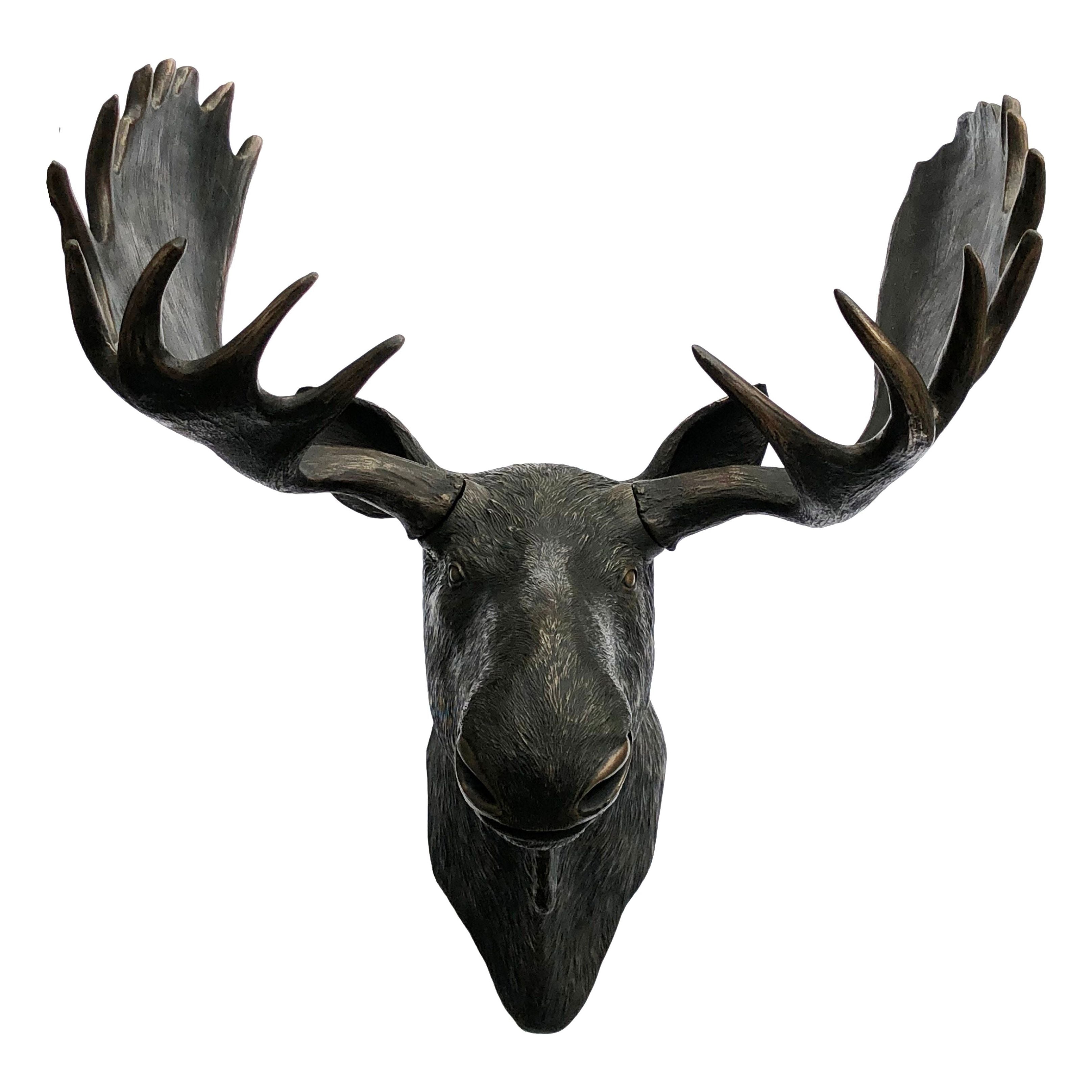 AFD Home  Imperial Moose Head Wall Décor - New Star Living