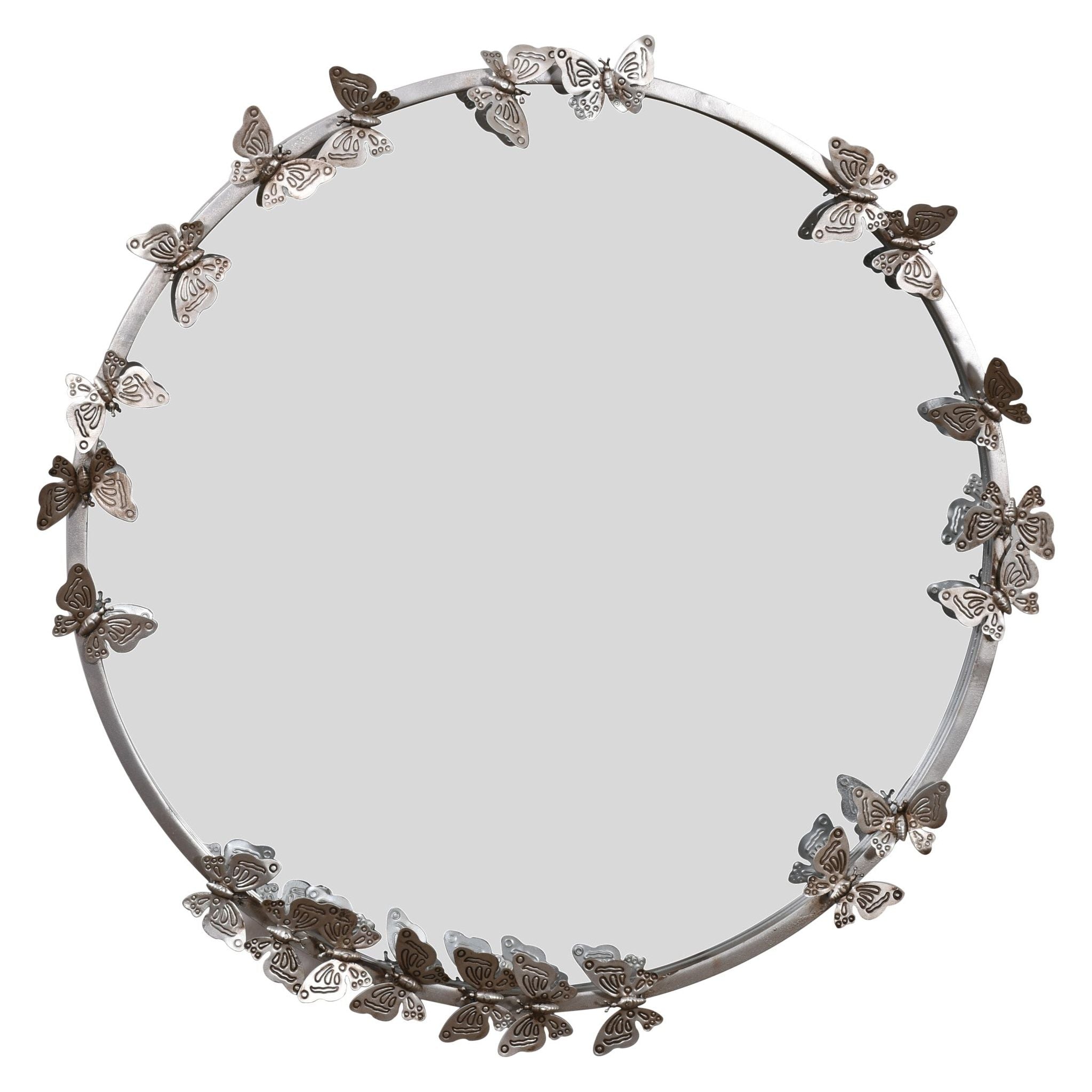 AFD Home  31" Round Butterfly Mirror - New Star Living