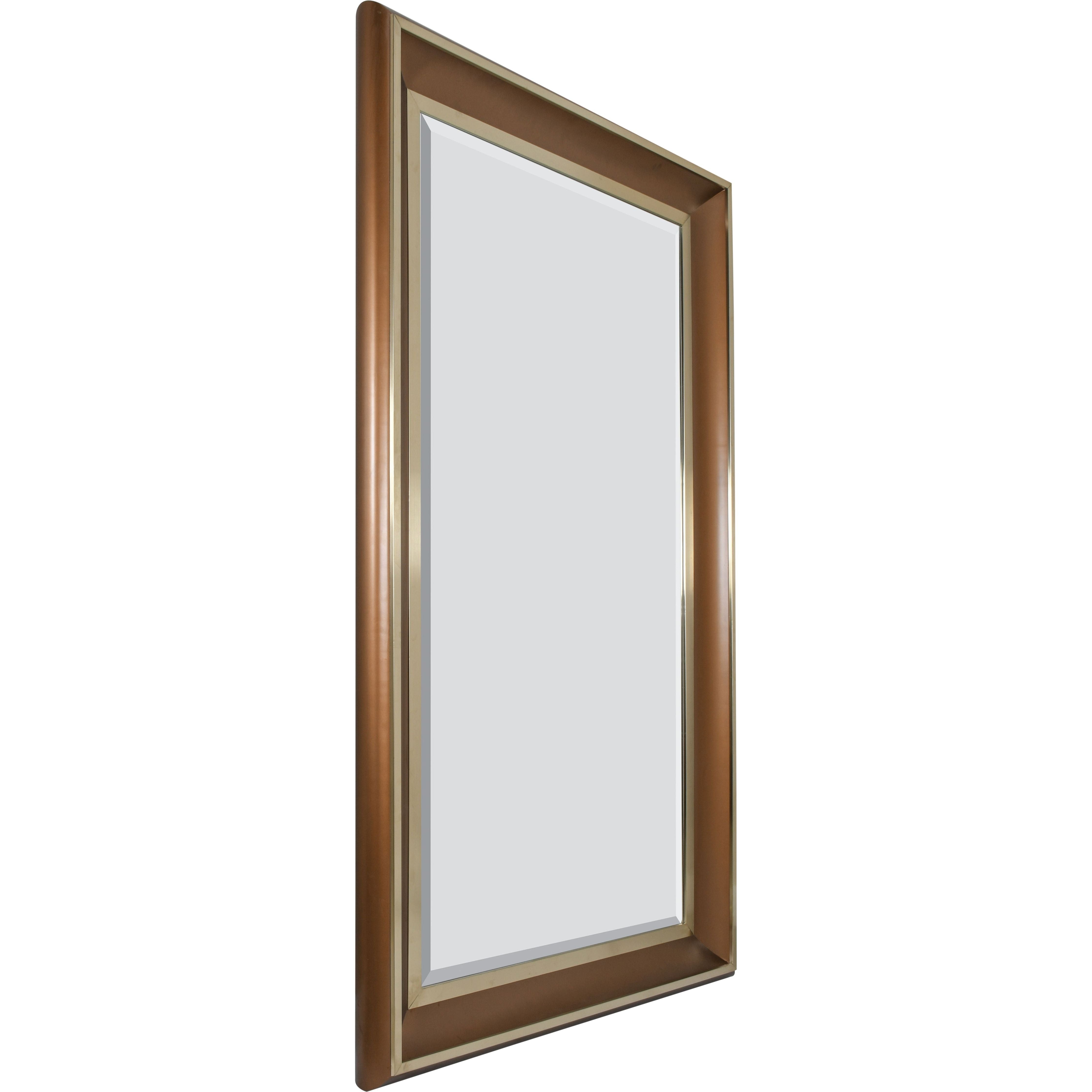 AFD Home  Mirror with Gold and Brown Frame 36x72 - New Star Living