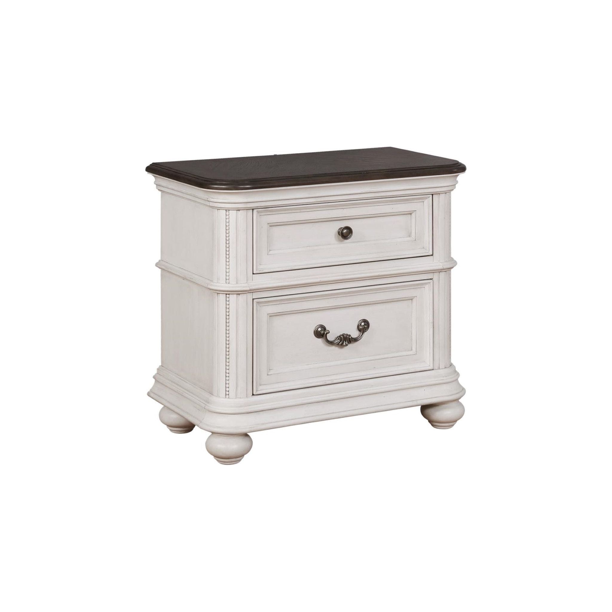 AFD Home  Lincoln Ivory Nightstand - New Star Living
