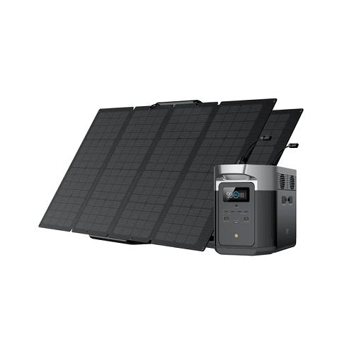 EcoFlow Delta Max 1600 Portable Power Station + 400W Solar Panel - New Star Living