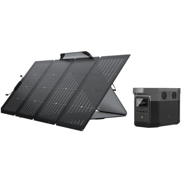EcoFlow DELTA mini Power Station + 220W Solar Panel - New Star Living