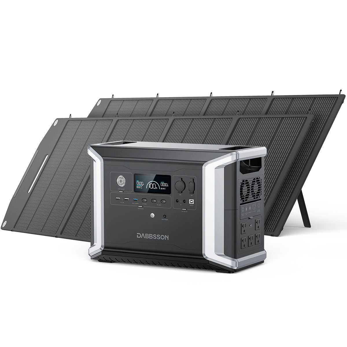 Dabbsson Home Backup Power Station Set with Add-on 3000Wh Expandable Battery | 5330Wh - New Star Living