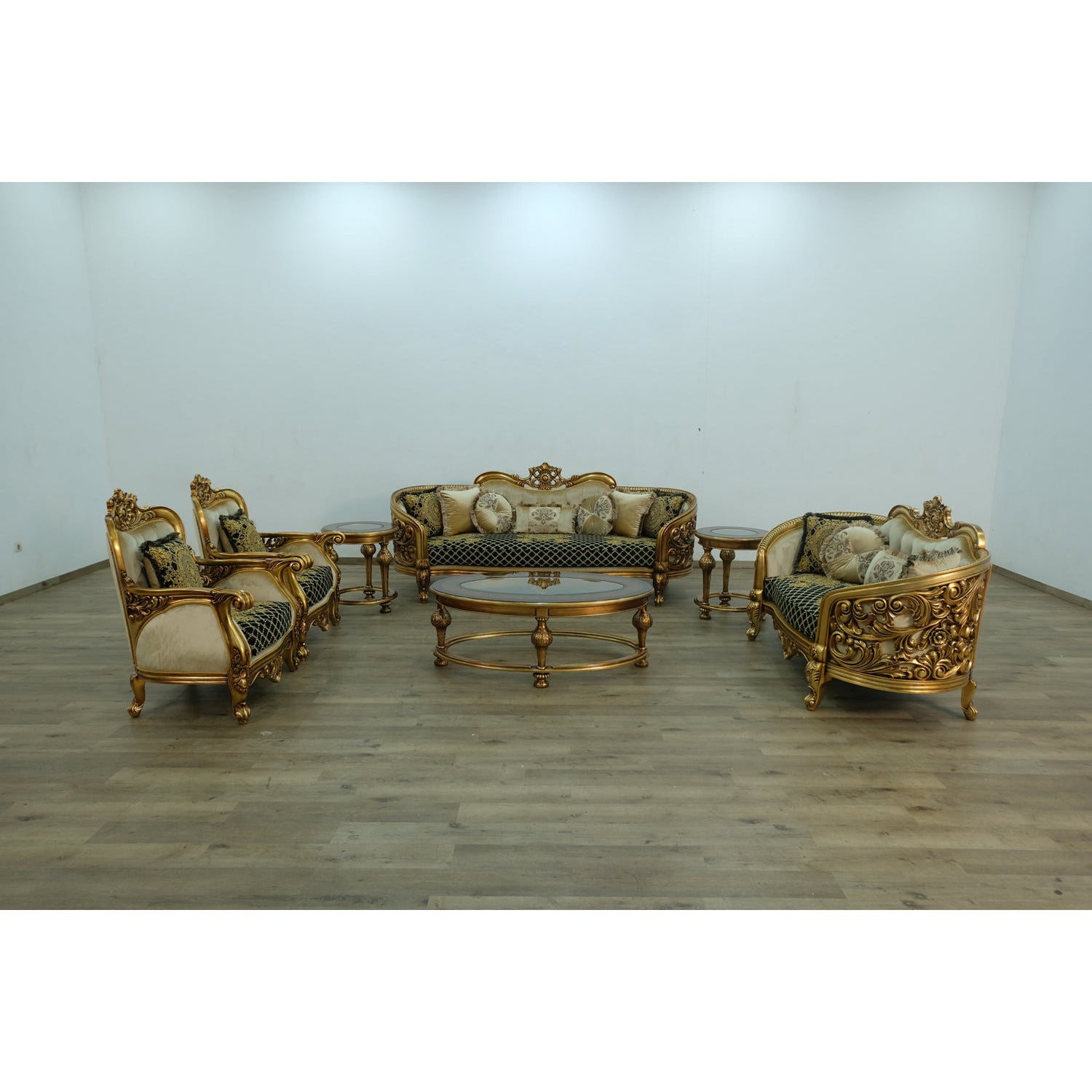 European Furniture - Bellagio Coffee Table in Bronze - 30018-CT - New Star Living