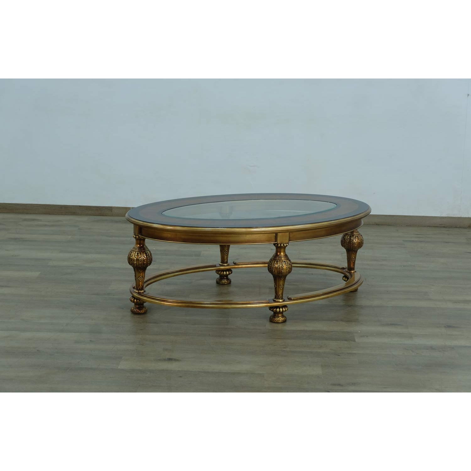 European Furniture - Bellagio Round Coffee Table in Bronze- 30014-CT - New Star Living