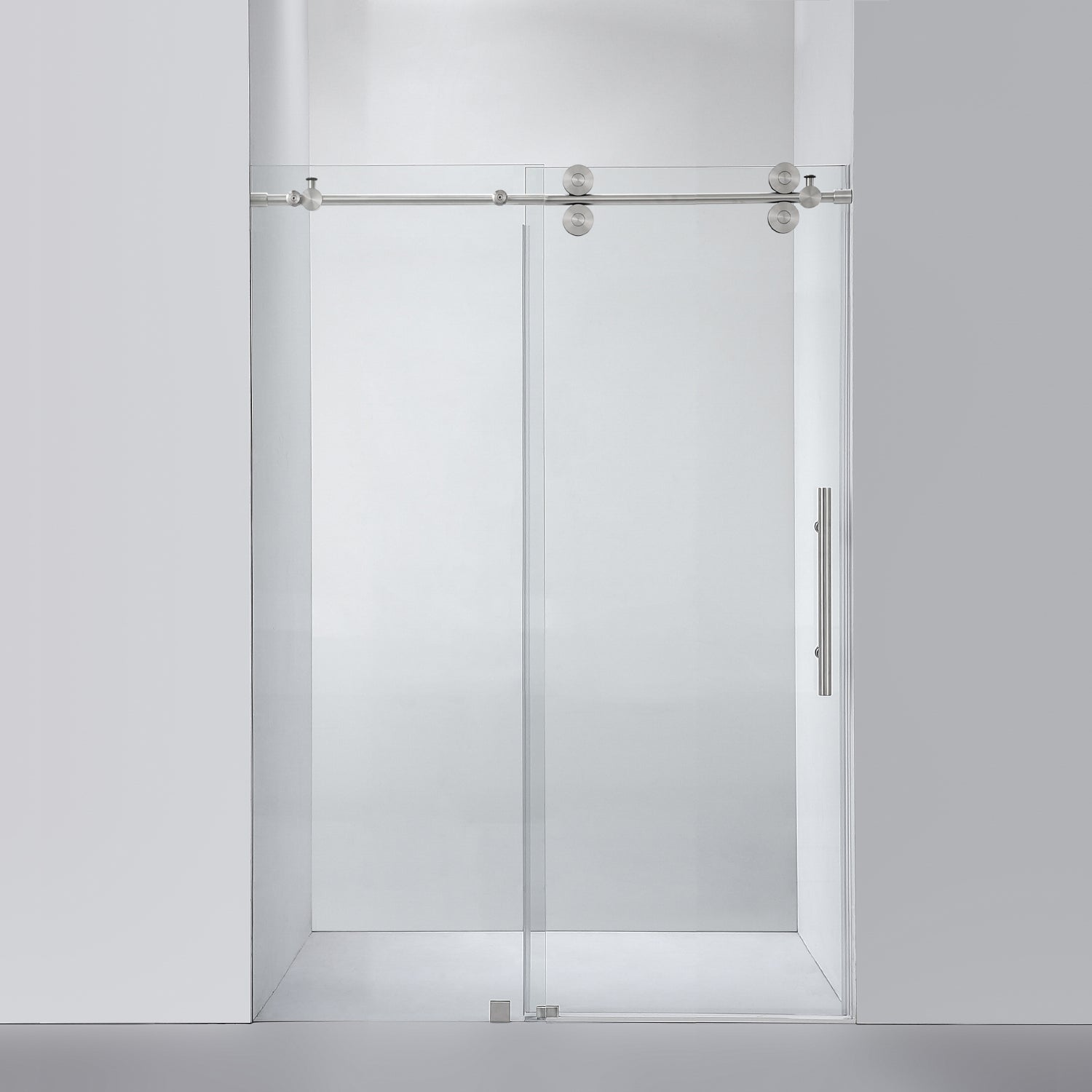Vinnova Design Villena Single Sliding Frameless Shower Door - New Star Living