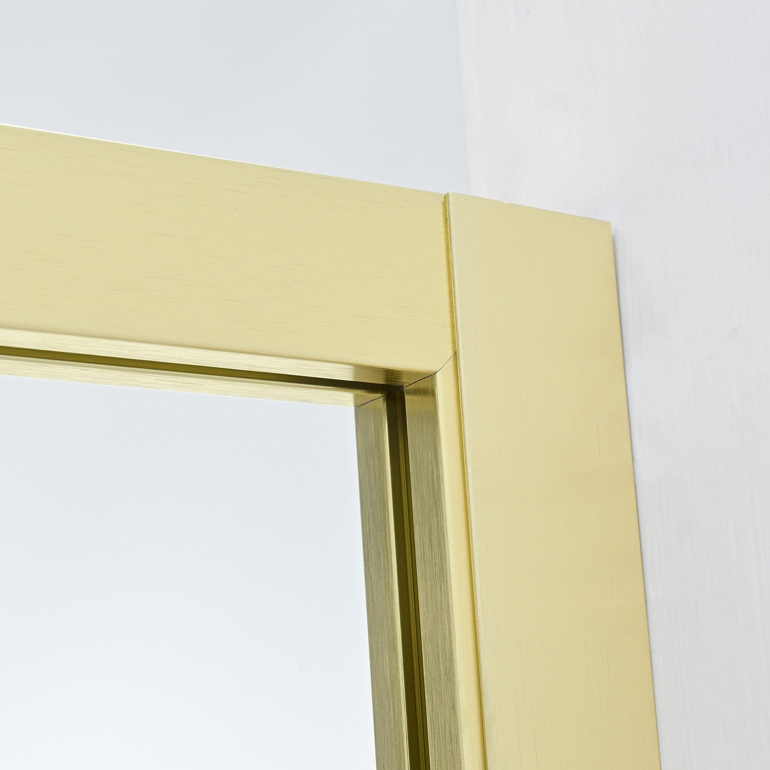Vinnova Design Arcos 34" W x 74" H Framed Fixed Glass Panel - New Star Living