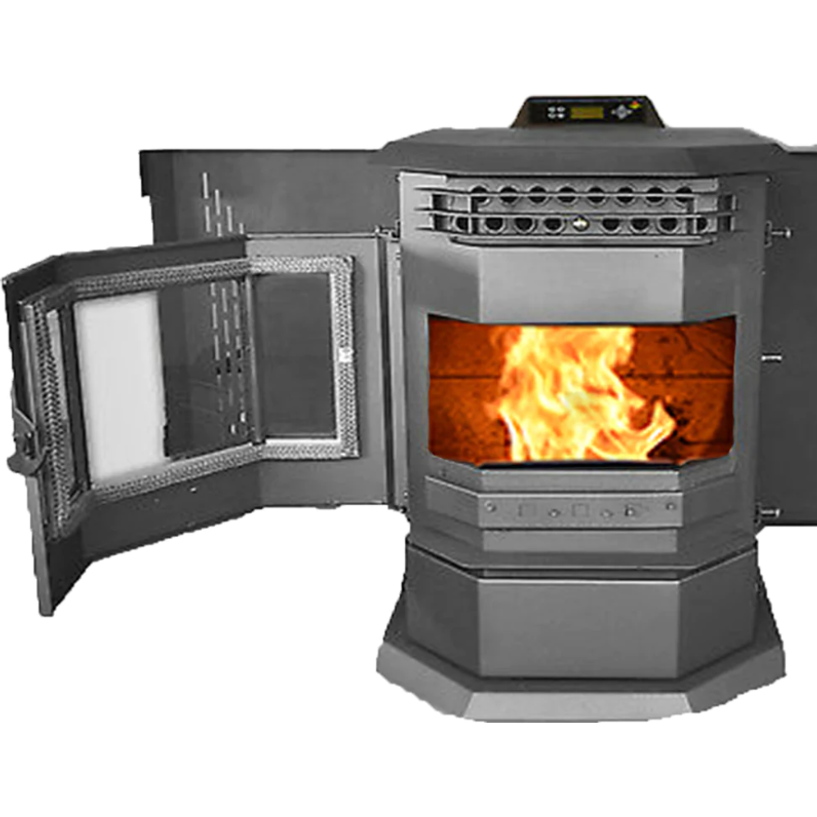 ComfortBilt HP22-SS Pellet Stove Black Heat Up To 2,800ft² - New Star Living