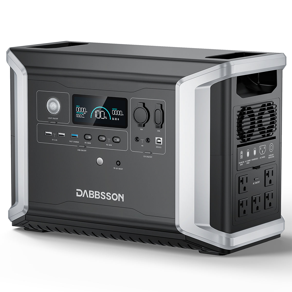 Dabbsson Home Backup Power Station Set with 200W Solar Panel | 5330Wh - New Star Living