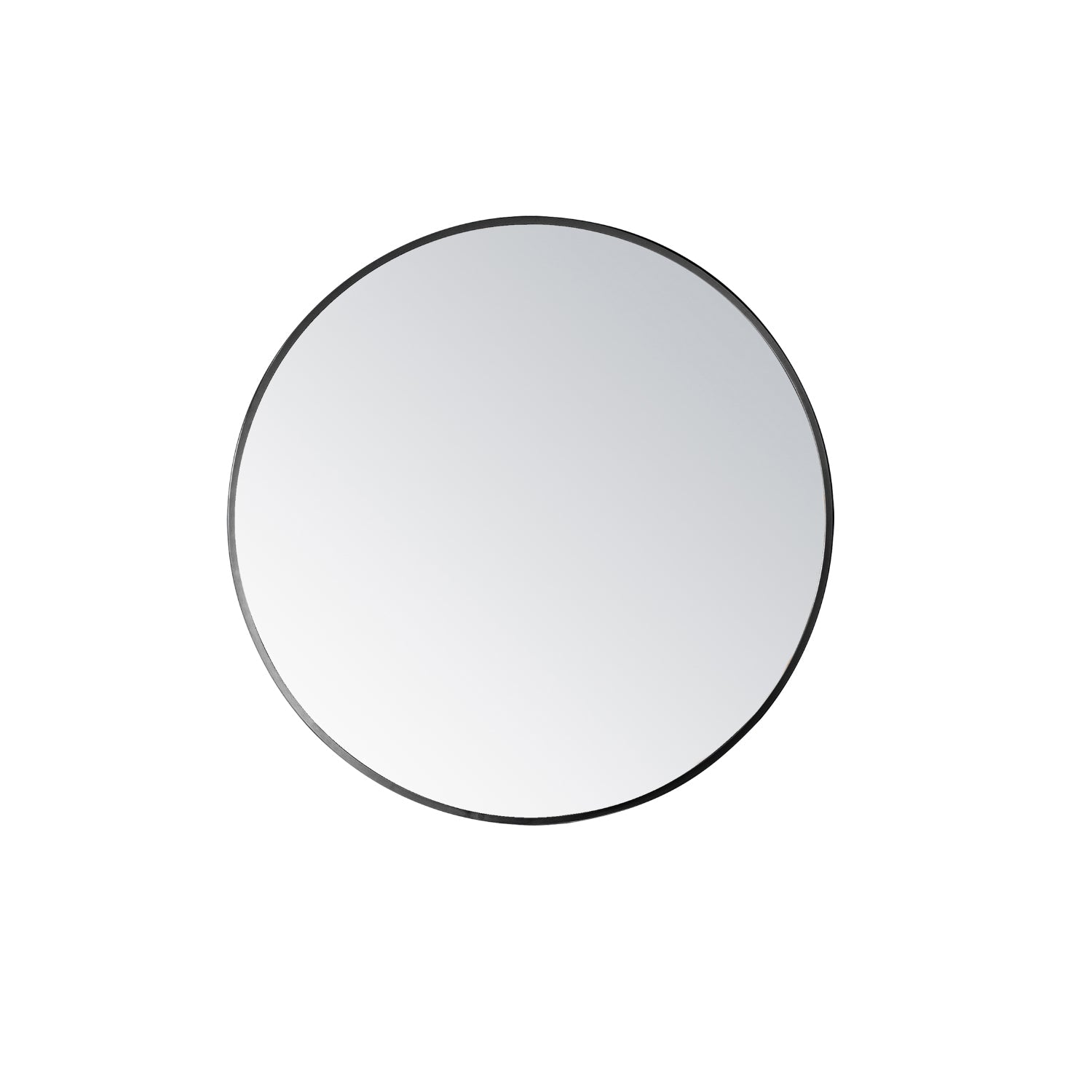 Vinnova Design Emilia 28" Round Framed Wall Mounted Mirror for Bathroom Vanity - New Star Living