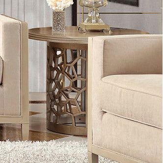 Homey Design HD-8913CHAM - END TABLE - New Star Living