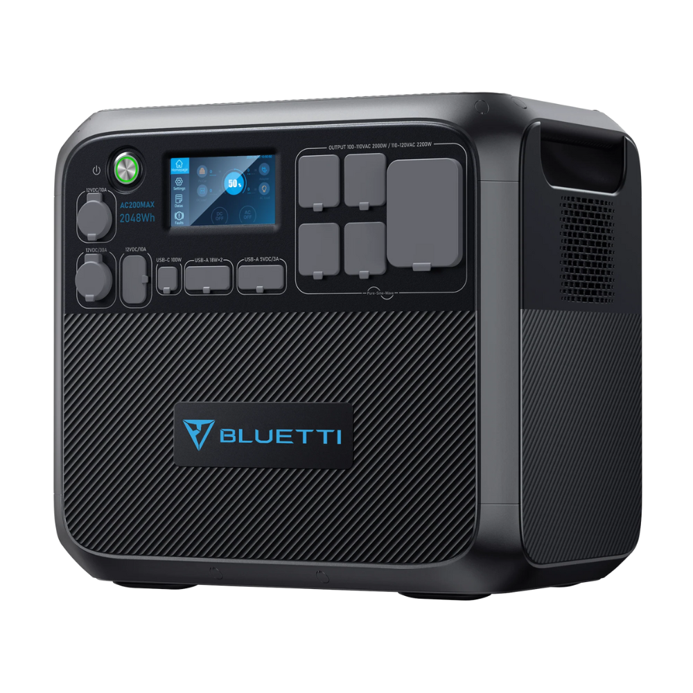 Bluetti AC200MAX Expandable Power Station | 2,200W 2,048Wh - New Star Living