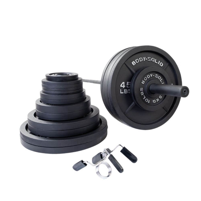 Body-Solid Cast Iron Olympic Weight Set 