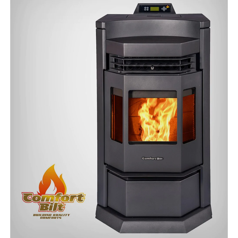 ComfortBilt HP22-N Pellet Stove Black Heat Up To 2,800ft² - New Star Living