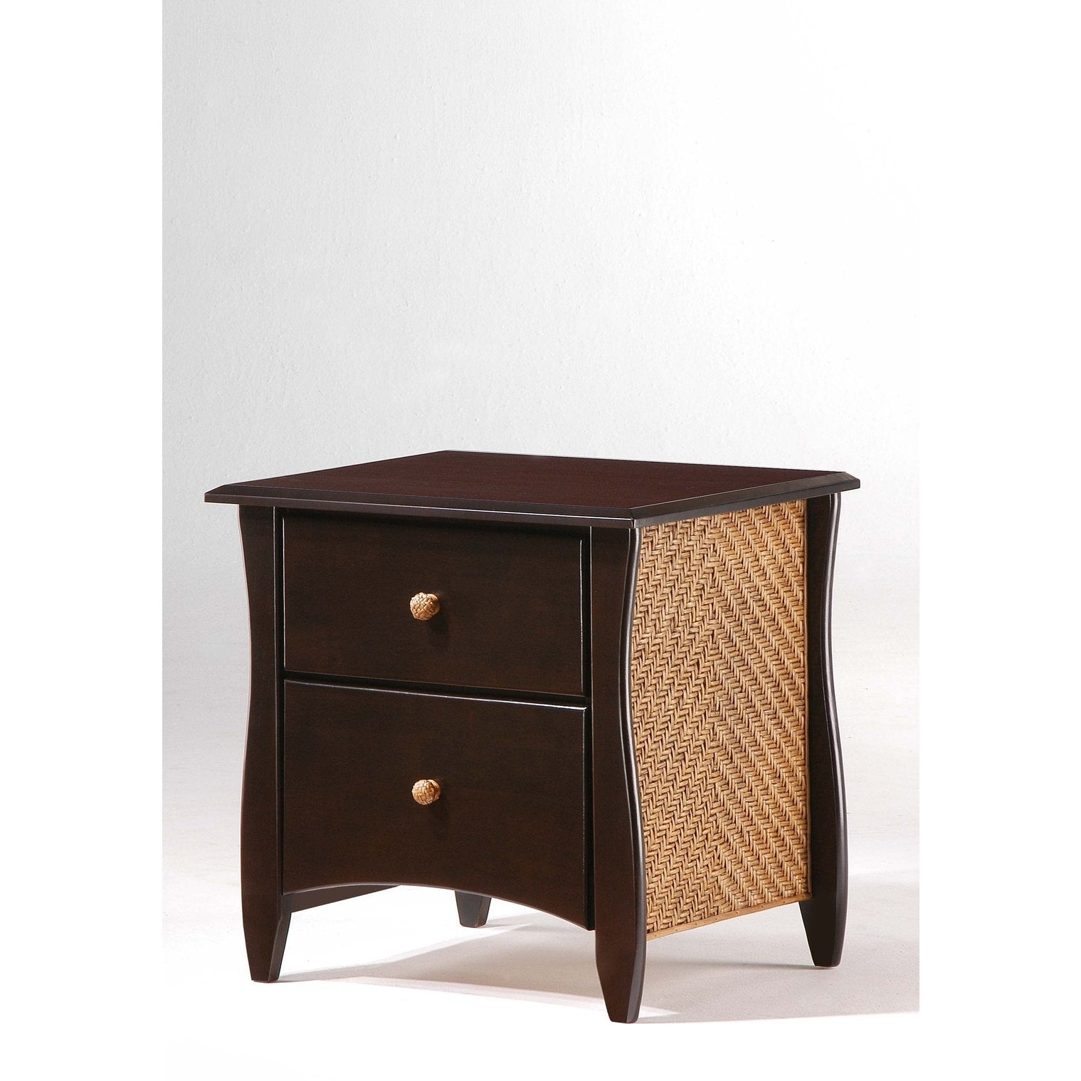 Night and Day Furniture Clove 2 Drawer Nightstand - New Star Living